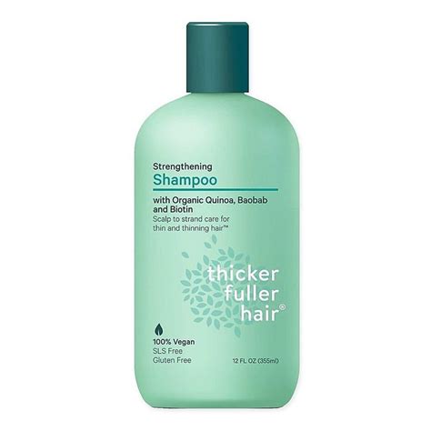 Thicker Fuller Hair 12 Fl Oz Repairing Shampoo Bed Bath And Beyond
