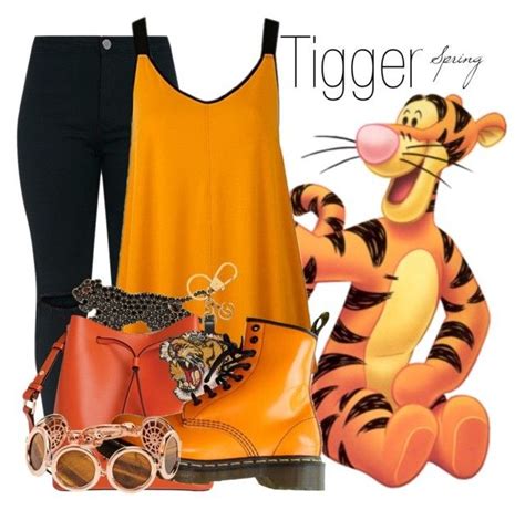 Tigger~ Disneybound By Basic Disney Liked On Polyvore Featuring Disney Gucci Lodis Dr