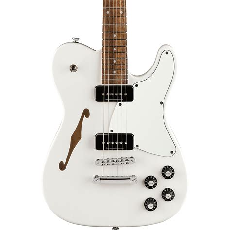Fender Jim Adkins Ja 90 Telecaster Thinline Electric Guitar Arctic