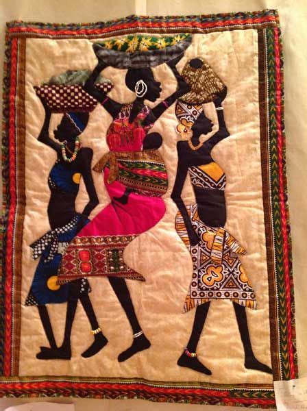 African Influenced Quiltpcout Of Africa Quilt London