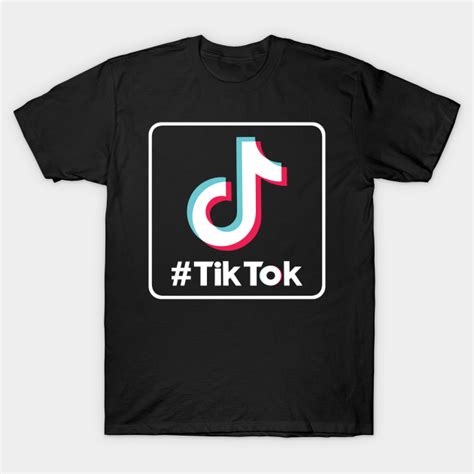 Tik Tok Logo Tik Tok T Shirt Teepublic