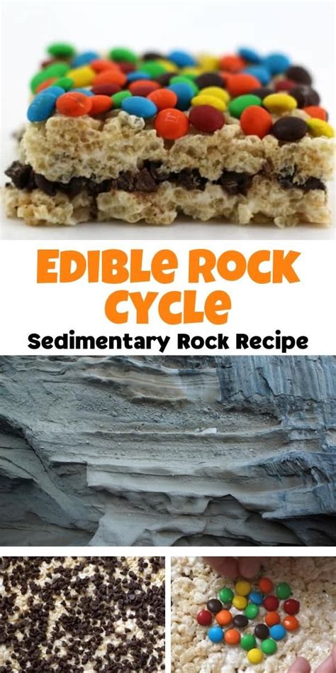 Edible Sedimentary Rock Activity Recipe Rock Recipes Sedimentary