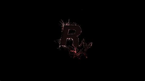 Rockstar Games Simple Black Background Dark Black Hd Wallpapers