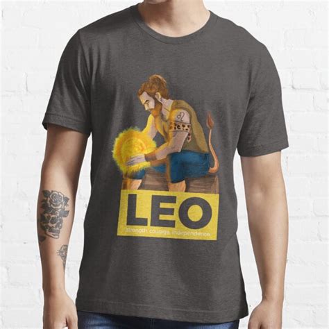 Leo T Shirt For Sale By Marylinram18 Redbubble Leo T Shirts