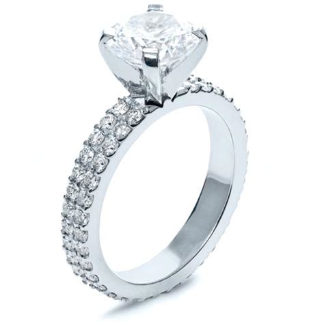 Contemporary Diamond Engagement Ring 168 Seattle Bellevue Joseph