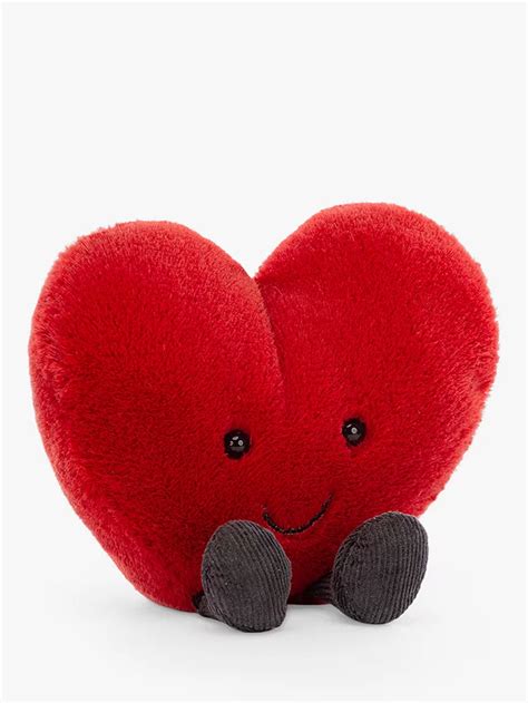 Jellycat Amuseable Red Heart Soft Toy Small