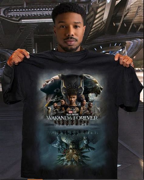 Black Panther Wakanda Forever 2022 T Shirt T For Men Women All Size