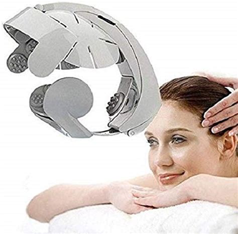 Rixim Head Massager Electric Scalp Brain Acupuncture Points Massage Tool Health