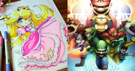 10 Pieces Of Super Smash Bros Fan Art That We Love