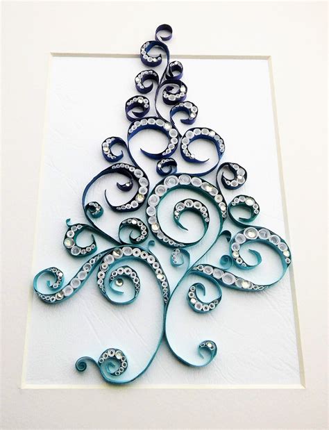Christmas Quilling Christmas Tree Ornament Paper Decoration For