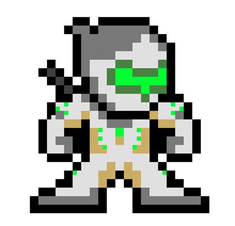 Genji Overwatch Pixel Art Maker