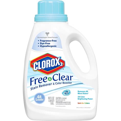 Clorox 2 For Colors Free And Clear Stain Remover And Color Brightener