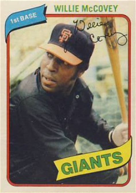 List, analysis and buying guide for top baseball cards from 1984 to 1993, the hobby's junk wax era. 1980 Topps Willie McCovey #335 Baseball Card Value Price Guide