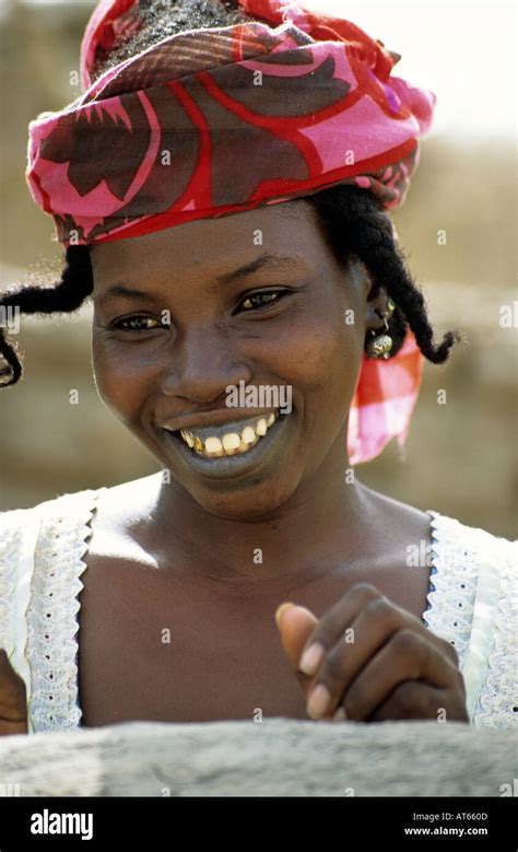 Fulani Woman Mali Stock Photo Alamy