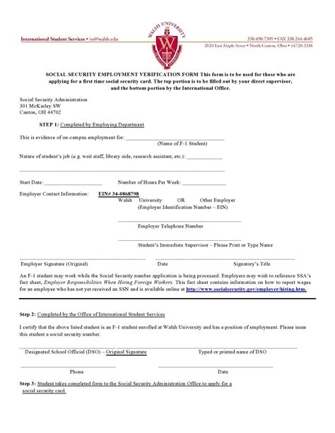 Social Security Number Verification Letter - Infoupdate.org