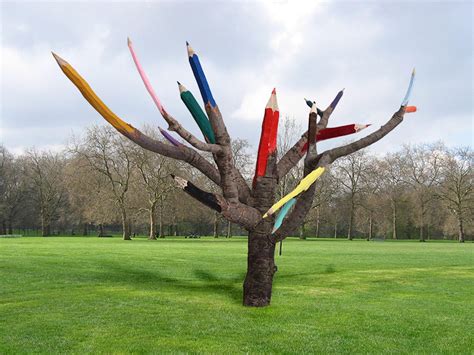 Color Pencil Tree A Public Art Installation Proposal By Dave Rittinger