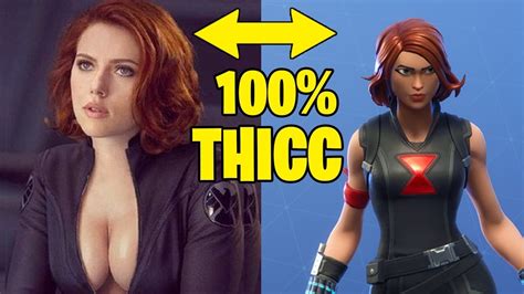 Top All Thicc Fortnite Skins In Real Life Youtube