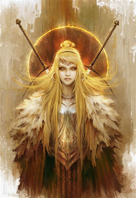 The Gold Knight By Eyardt On Deviantart Character Portraits Concept