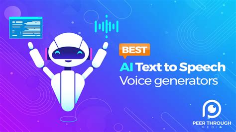 Best Text to Speech Ai Voice Bots - Peer Through Media