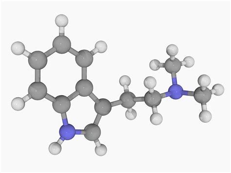 Dimethyltryptamine Dmt Drug Molecule Photograph By Laguna Design