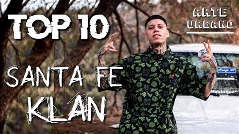 Top 10 Santa Fe Klan Las Mejores Canciones 2020 Youtube