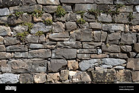 an old stone wall, wallpaper and background Stock Photo - Alamy