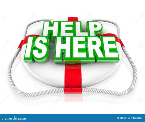 Get Help Here Cartoon Vector 42730911