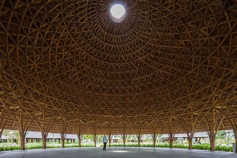 Vo Trong Nghia Creates Bamboo And Thatch Domes In Vietnam Bamboo