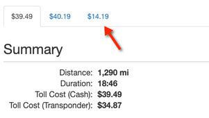 Calculates toll costs for any routes in north america. Free Google Maps Toll Calculator - Tollsmart