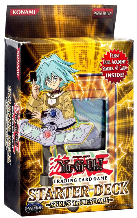 Yugioh Trading Card Game Starter Deck Syrus Truesdale Syrus Truesdale