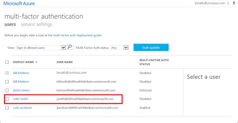 Enable Per User Multi Factor Authentication Microsoft Entra