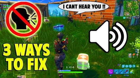 How To Fix Fortnite Voice Chat Talk In Squads Fill Youtube