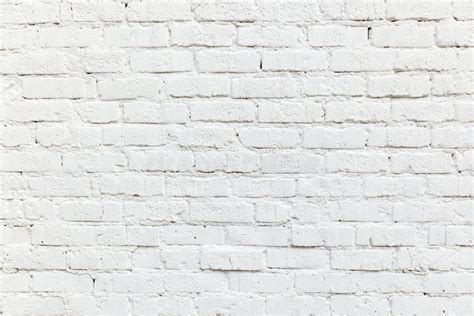 White Painted Brick Wall Stock Image Image Of Wall 114686751