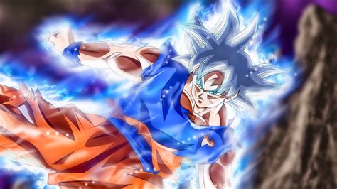 Wallpaper Dragon Ball Super Son Goku Saiyan Ultra Instict Ultra