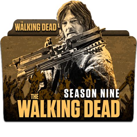 The Walking Dead Season 9 2018 Folder Icon By Post1987 On Deviantart