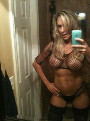 Clothing Blond Selfie Mirror Thigh Porn Pic