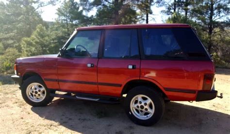 1987 Range Rover Classic Rust Free Gorgeous Custom Candy Apple Red