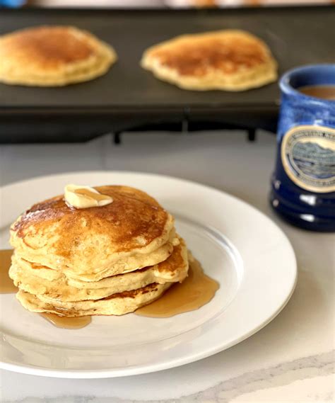 The Best And Fluffiest Homemade Pancakes A Feast For The Eyes