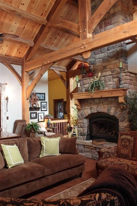17 Timber Frame Homes That Make You Want To Stay Inside