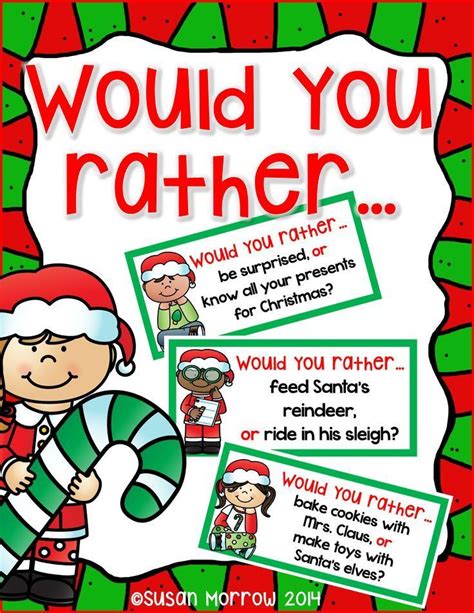 December Journal Prompts Would You Rather Free Digital And Print Christmas Kindergarten