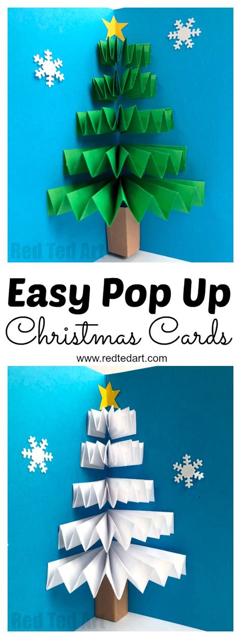 How to make a chrismas card. Christmas Cards Kids Can Make: 10 More Ideas! | Letters ...