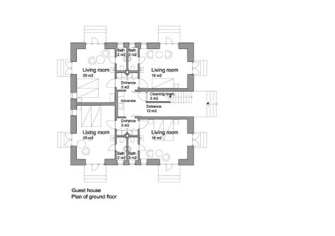 Four Room House Plan Tabitomo