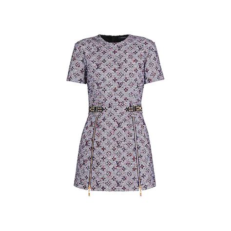 Short Sleeved Dress With Zip Detail Ready To Wear Louis Vuitton ® Одежда Женская мода Платья