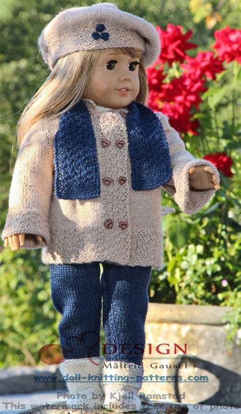 Your guide for all types of crafts. 18 inch doll knitting patterns - a stylish designer suit ...
