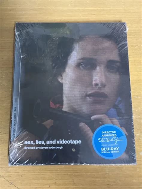 Sex Lies And Videotape Criterion Collection Blu Ray 1989 Dvd New