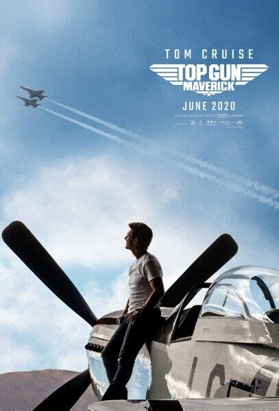 Top Gun Maverick 11x17 Movie Poster Tom Cruise Licensed New Usa