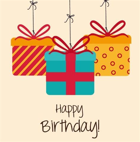 Happy birthday gift box images. Free Happy Birthday Gift Boxes Vector - TitanUI