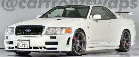 For the 1998 model year, the crown vic began sharing the mercury grand marquis's body, and ford started to shift the focus of this car's. Nissan GT-R Crown Victoria Is an Unmarked Police Car ...