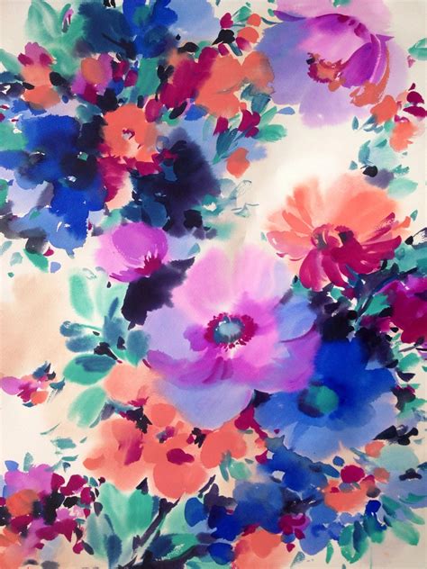 47 Watercolor Flowers