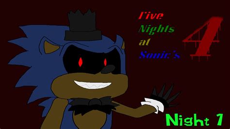 Five Nights At Sonics 4 Demo Night 1 Youtube